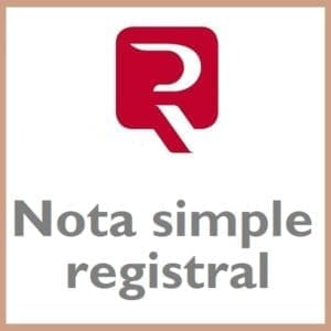 Nota simple registral
